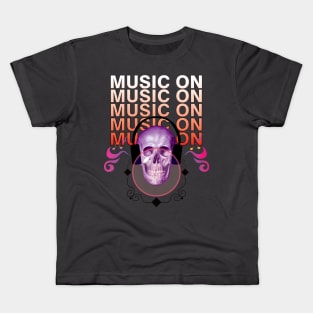 Music on Kids T-Shirt